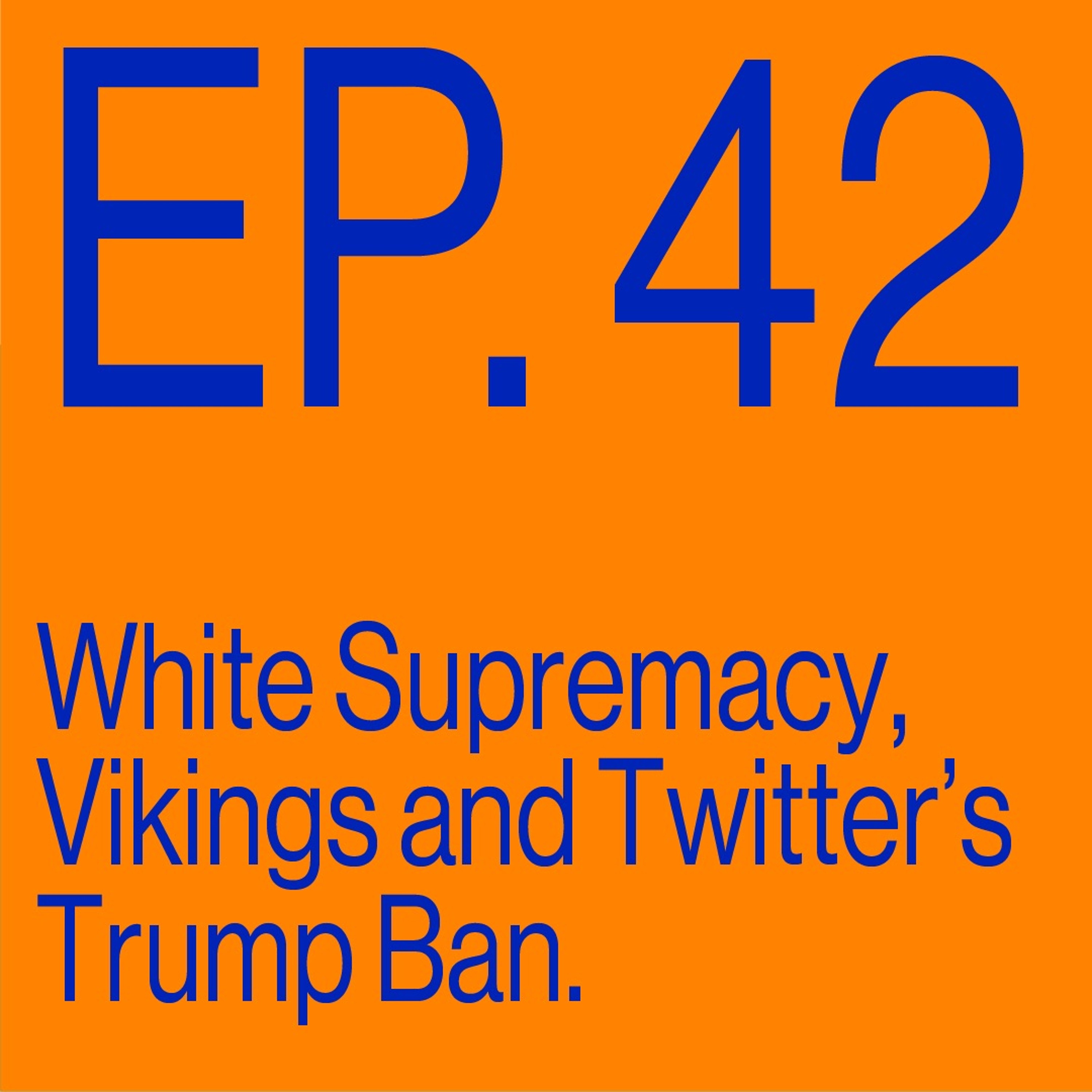 Episode 42: White Supremacy, Vikings And Twitter's Trump Ban