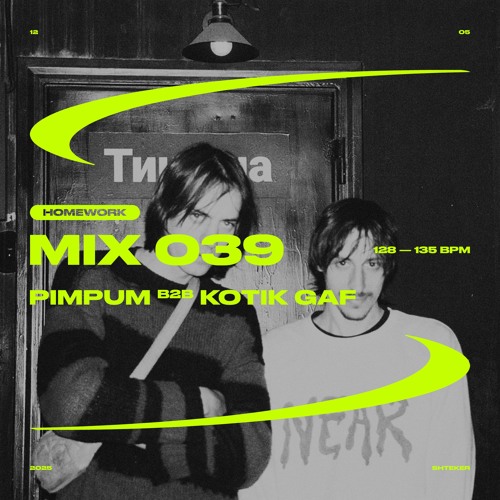 PIMPUM B2B KOTIK GAF — SHTEKER: HOMEWORK MIX 039