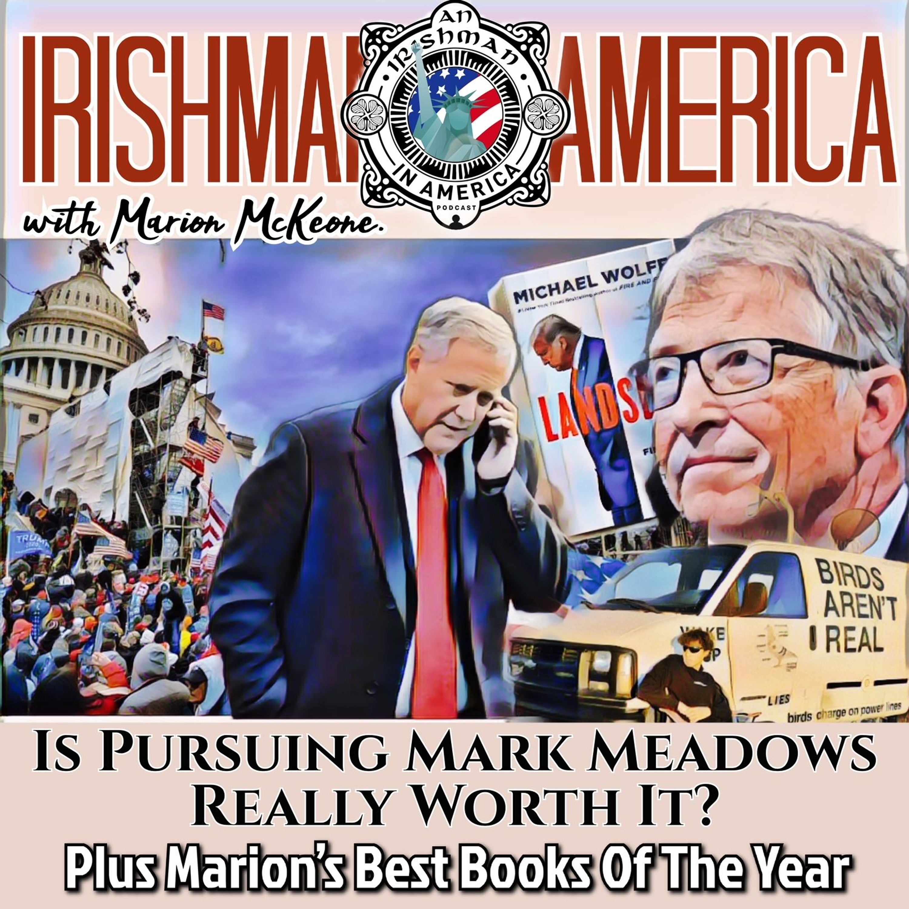 Is Pursuing Mark Meadows Really Worth It? - Irishman In America With Marion McKeone (Mini Pod) episode artwork