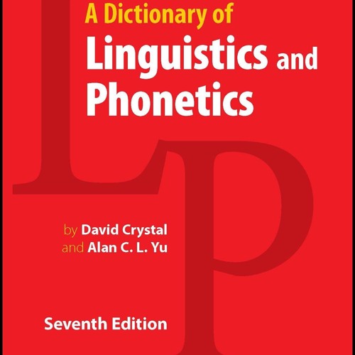 Stream [ PDF ⚡] A Dictionary of Linguistics and full by