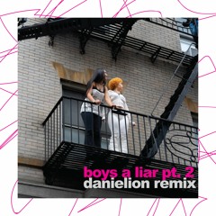 pink pantheress, ice spice - boys a liar (danielion remix)