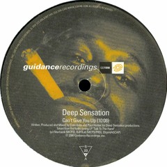 Deep Sensation - Can't Give You Up