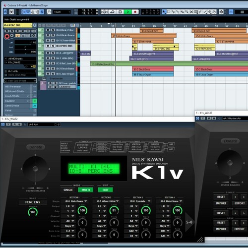 Stream Nils K1v playing Kawai K1r theme by Synthmania entirely