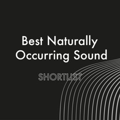 Best Naturally Occurring Sound: Hedgehod - Patrick Franke