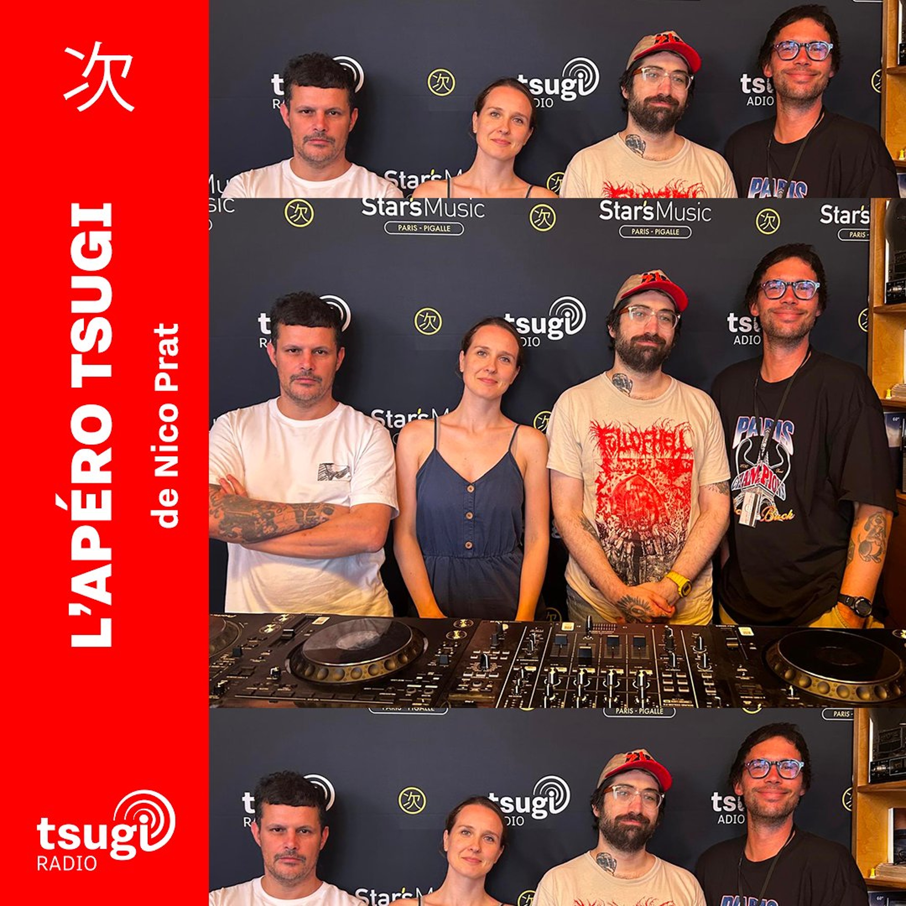 L'Apéro Tsugi avec Julie Cerizay, Guillaume Brindon, Malik Otomo