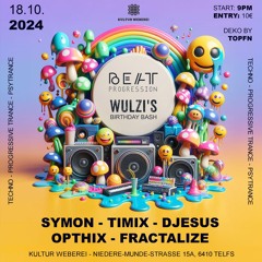 Peak Hour Psy-Trance Mix - Tribute to Beat Progression - Wulzi's Birthday Bash