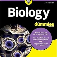 (* Biology For Dummies (For Dummies (Lifestyle)) BY Rene Fester Kratz (Author) $Epub#