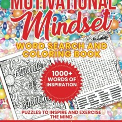 [Read] EPUB 📨 Motivational Mindset Word Search and Coloring Book: Inspirational Puzz