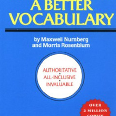 free EPUB 📥 How to Build a Better Vocabulary by  Maxwell Nurnberg &  Morris Rosenblu