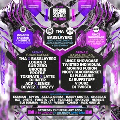 Logan D x Eksman B2B Herbzie - Breakin Science Feb 2024