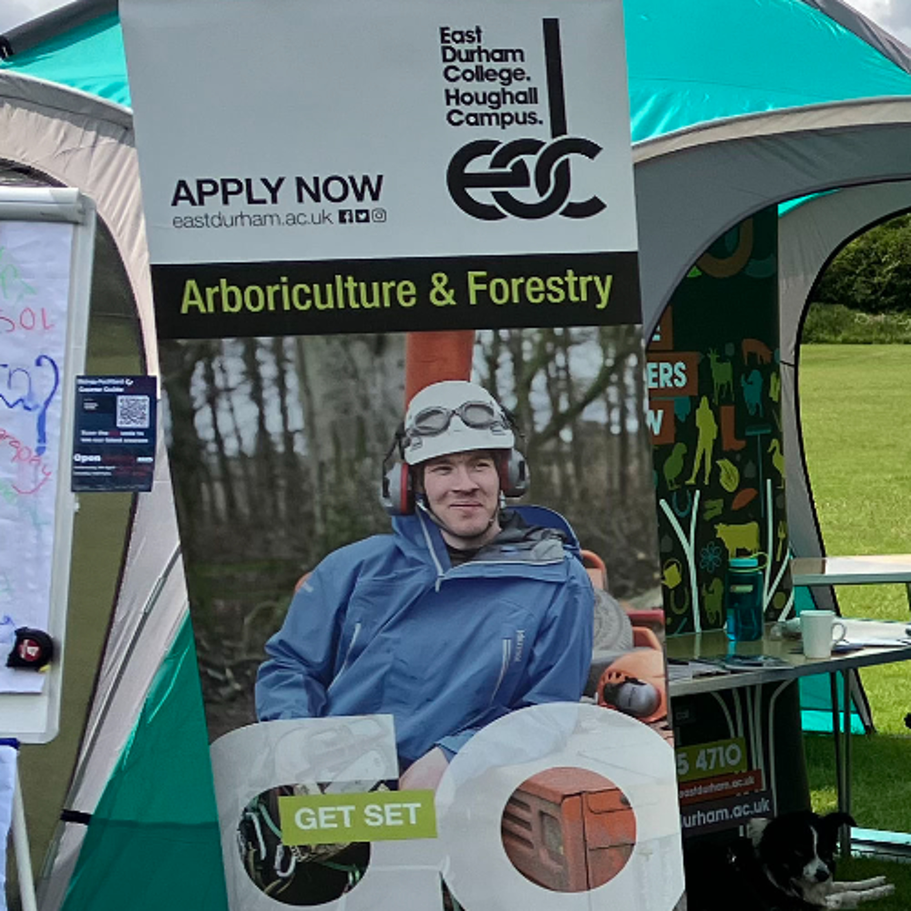 Learning about agriculture with Houghall campus