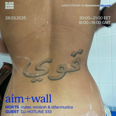 DJ-HOTLINE 333 Guest Mix for aim+wall @ Black Rhino Radio <3