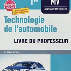 [Télécharger le livre] Technologie de l'automobile Tle Bac Pro MV (2021) - Pochette - Livre du pro