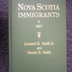 READ B.O.O.K NOVA SCOTIA IMMIGRANTS TO 1867, VOLUME II. FROM NON-NOVA SCOTIA PERIODICALS AND FROM