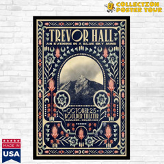 Trevor Hall October 25 Boulder Theater Boulder, CO Tour 2025 Poster