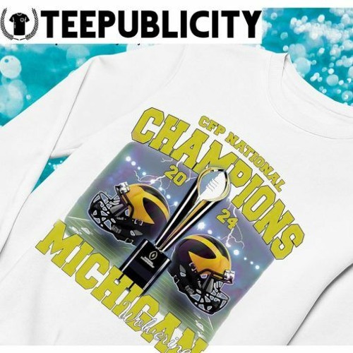 Michigan Wolverines football 2024 CFP National Champions head to head t-shirt