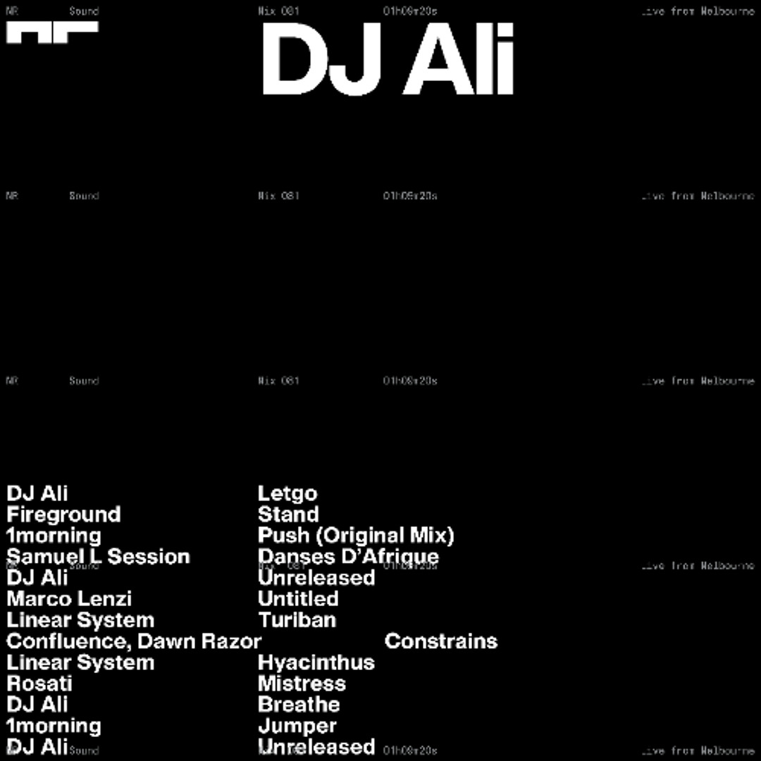 Stream NR Sound Mix 081 DJ Ali by NR Magazine | Listen online for