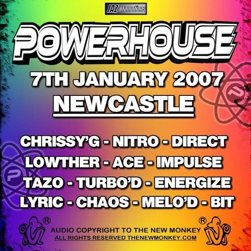 DJ IGNITION b2b DJ CHAOS - MC TAZO b2b ENERGIZE @ NEWCASTLE POWERHOUSE Jan 2007 (LOWTHER)