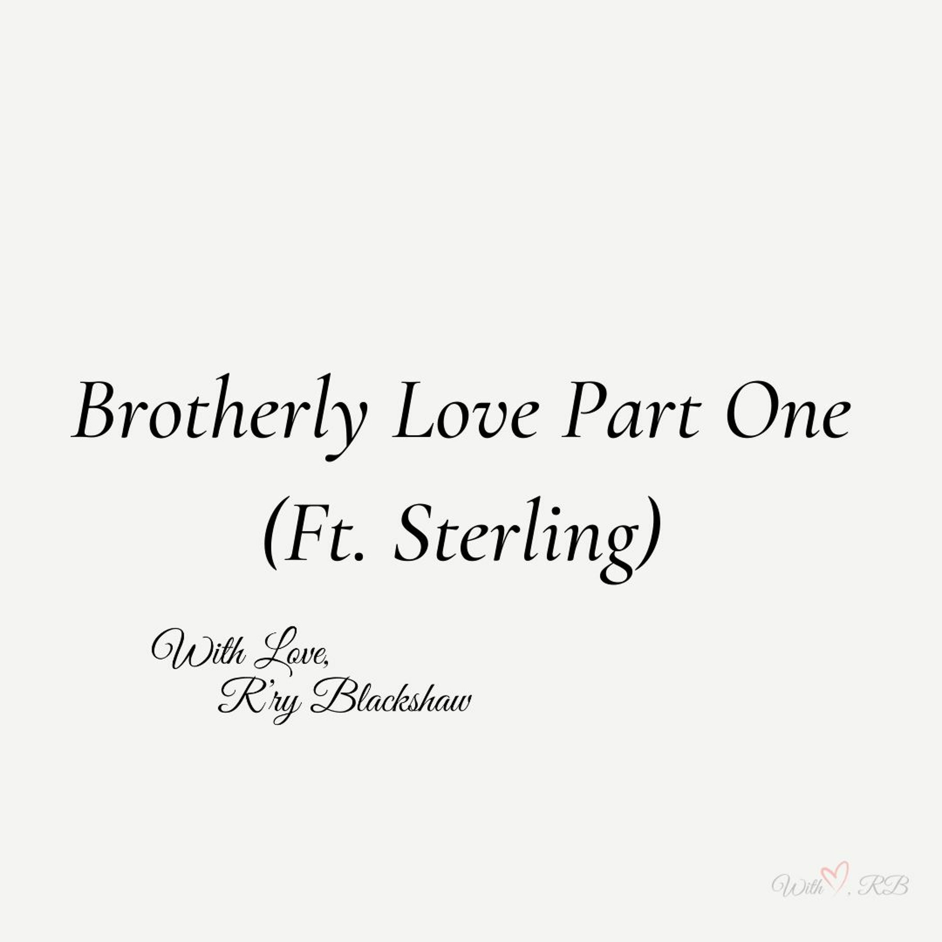 With Love, R\'ry Blackshaw