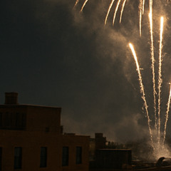 rooftop Fireworks
