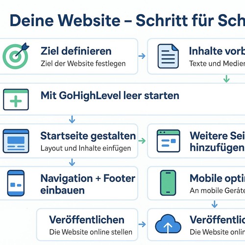 Website erstellen mit GoHighLevel_ Schritt-für-Schritt Anleitung
