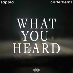 WHAT YOU HEARD (prod. CarterBeatz)