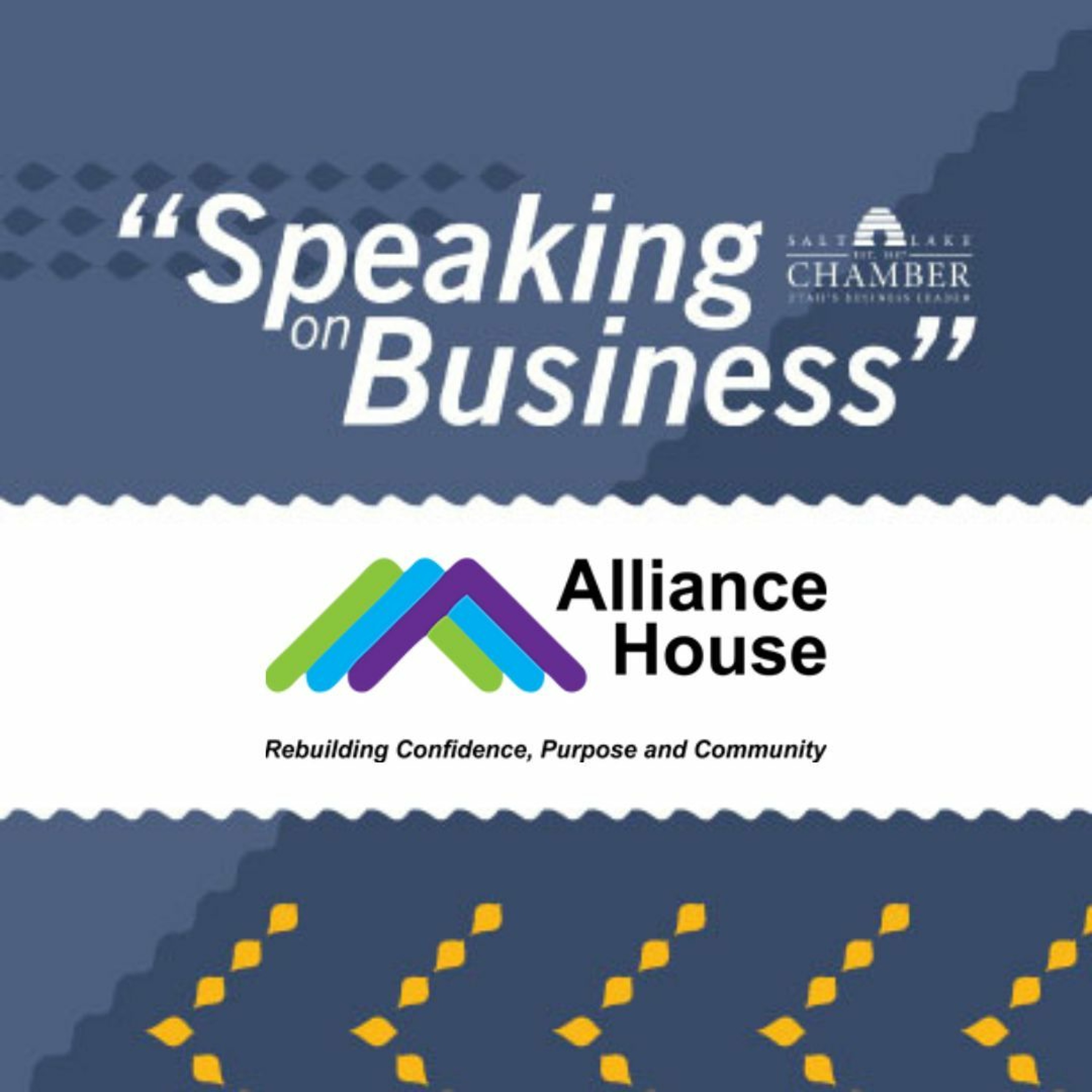 Speaking on Business: Alliance House episode artwork
