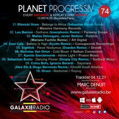 Marc Denuit // Planet Progressiv' Podcast 74 // 04 .12.21 Galaxie Radio Belgium