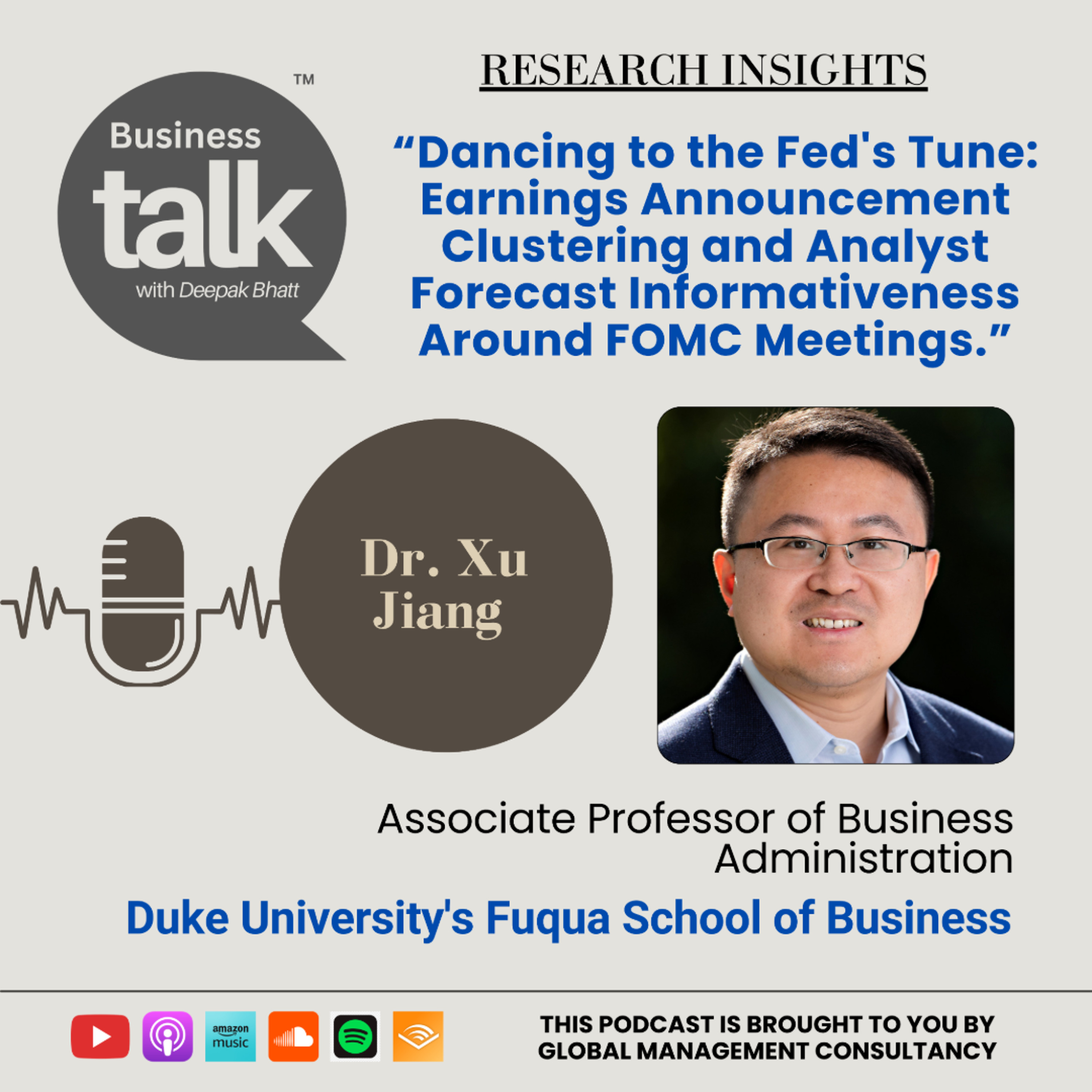 The Hidden Strategy Behind Earnings Announcements & FOMC Meetings | Dr. Xu Jiang episode artwork