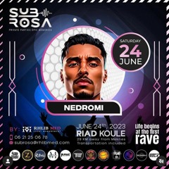 Nadir Nedromi Live @ SUBROSA Festival 2023