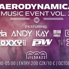 ChrisCageB2BDalphonB2BPeterVanWaveLIVE@ Aerodynamica  Music Event Vol.2 26.10.24 Prague Jilská 22