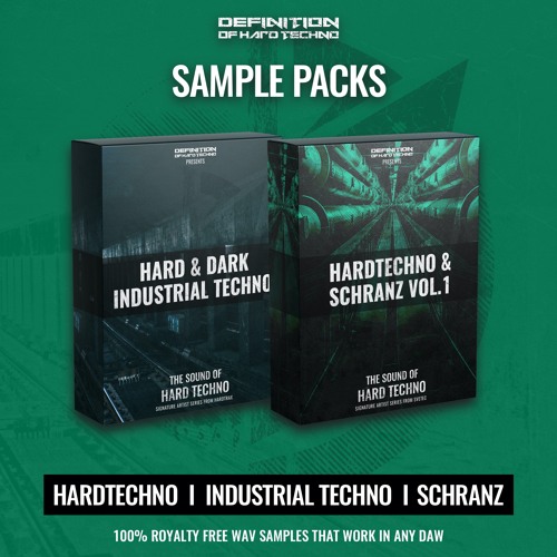Free industrial 2024 techno sample pack