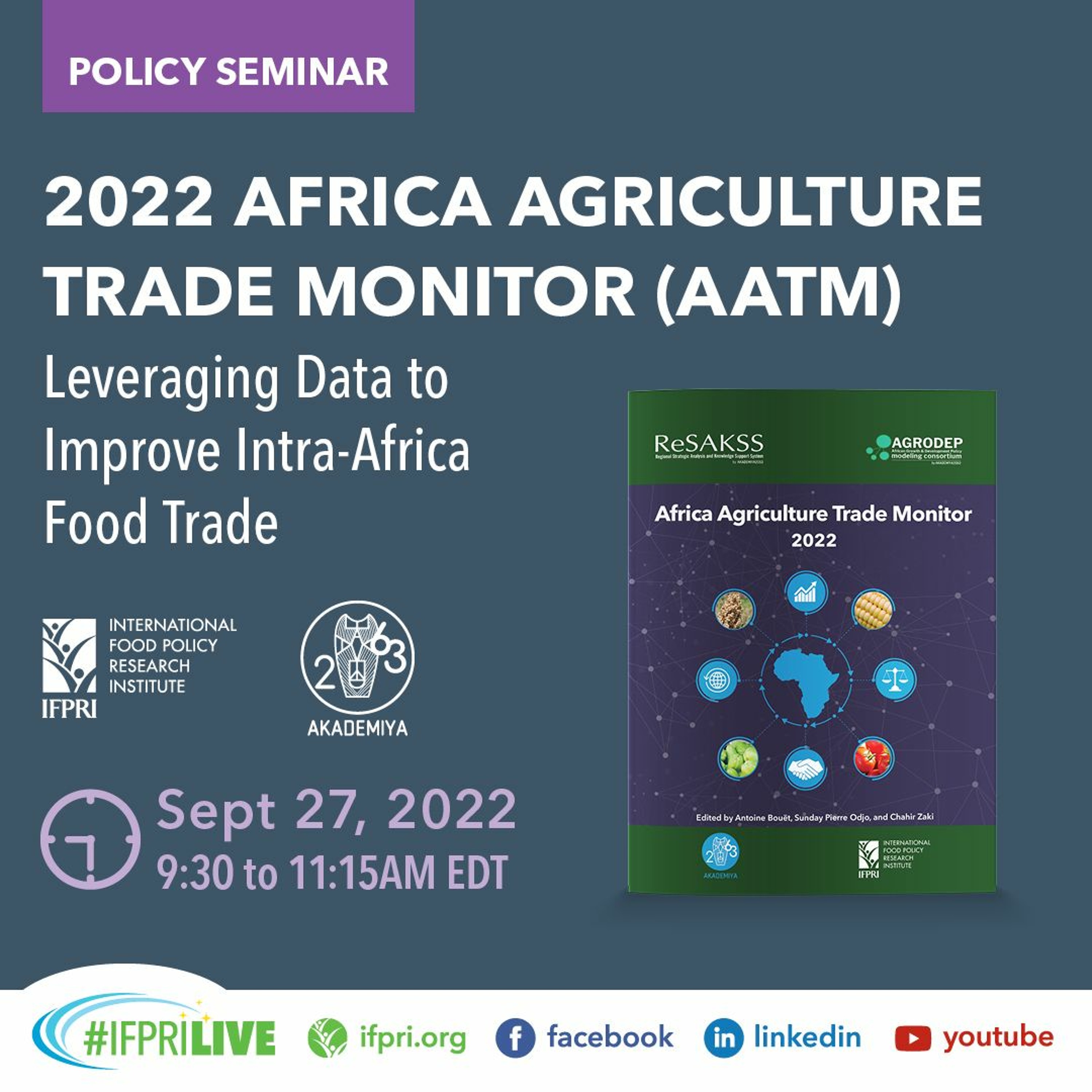 2022 Africa Agriculture Trade Monitor (AATM): Leveraging Data to Improve Intra-Africa Food Trade episode artwork