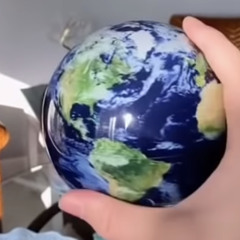in my hands