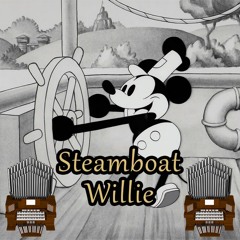 Steamboat Willie Organ Cover