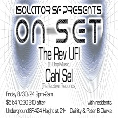 Minimal Techno and stuff? Dj set @ On Set 8-30-24