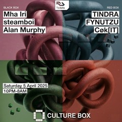 ALAN MURPHY @ CULTURE BOX  |  BLACK BOX | 05-04-2025 🇩🇰