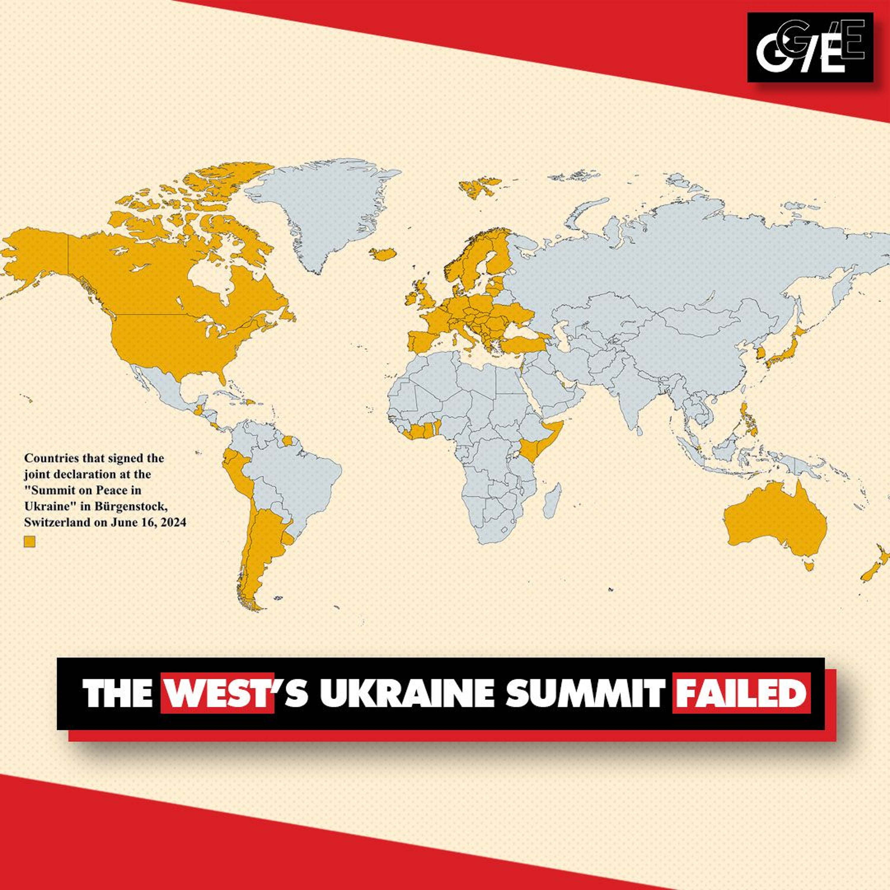 West's Ukraine summit failed: Global South rejected pro-war 'peace conference'