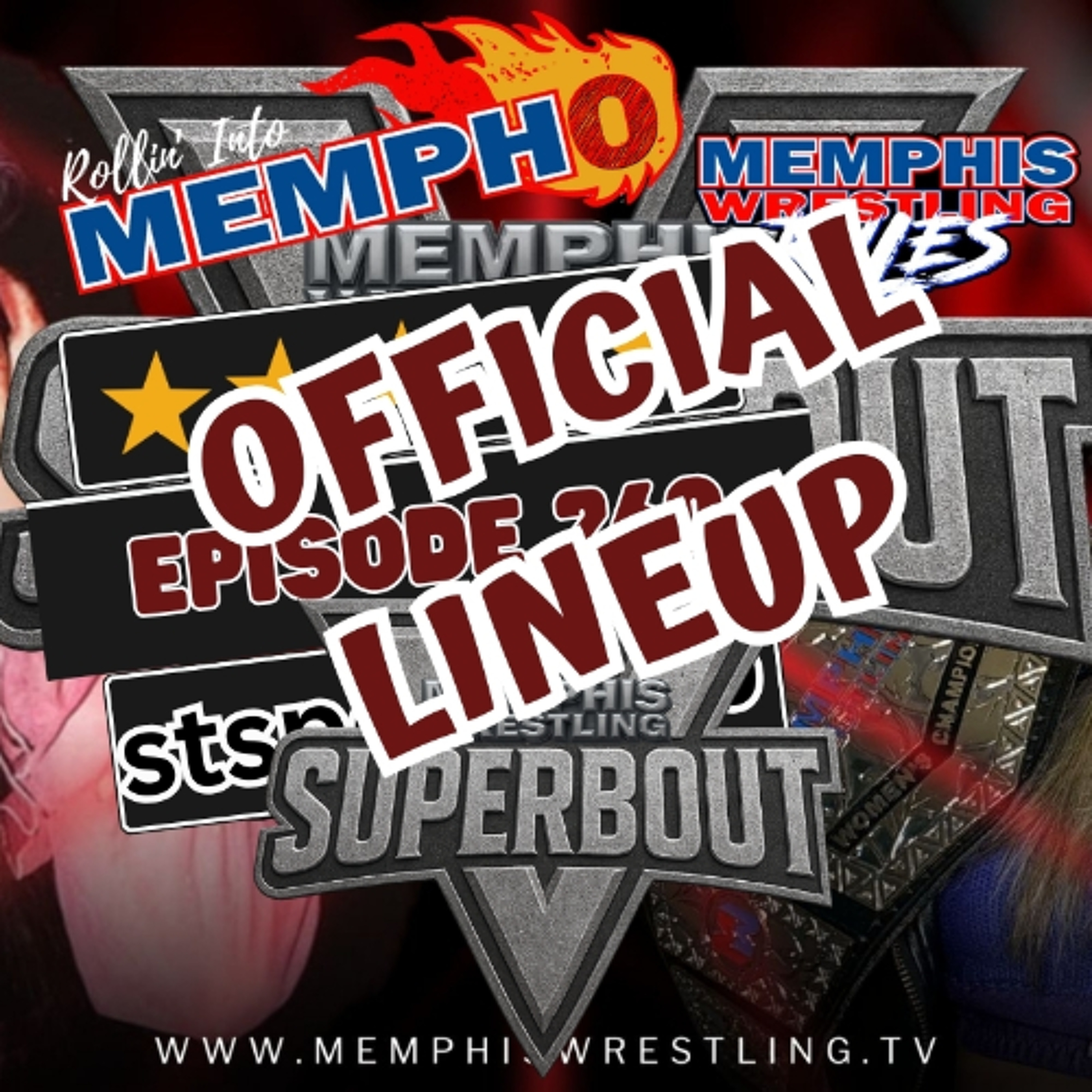 OFFICIAL LINEUP Memphis Wrestling, Episode 260 episode artwork
