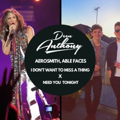 Aerosmith, Able Faces - Need You Tonight X Don't Wanna Miss A Thing (Deen Anthony Mashup)