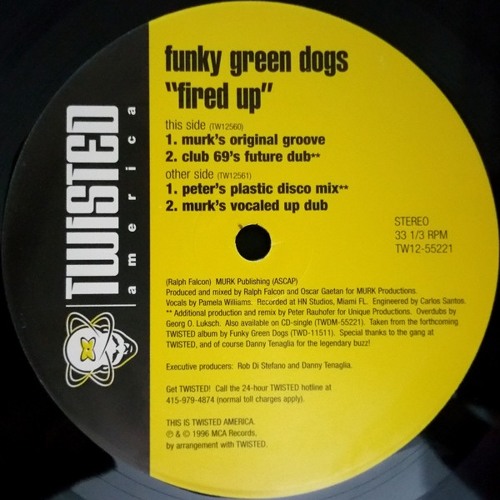 Funky Green Dogs - Fired Up (Murk's 1996 Groove // Raumdekor's Deep House Extended Rework)