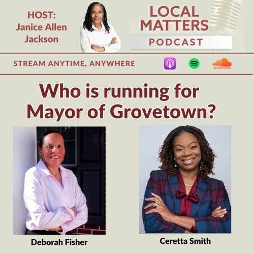 Who is running for Mayor of Grovetown?