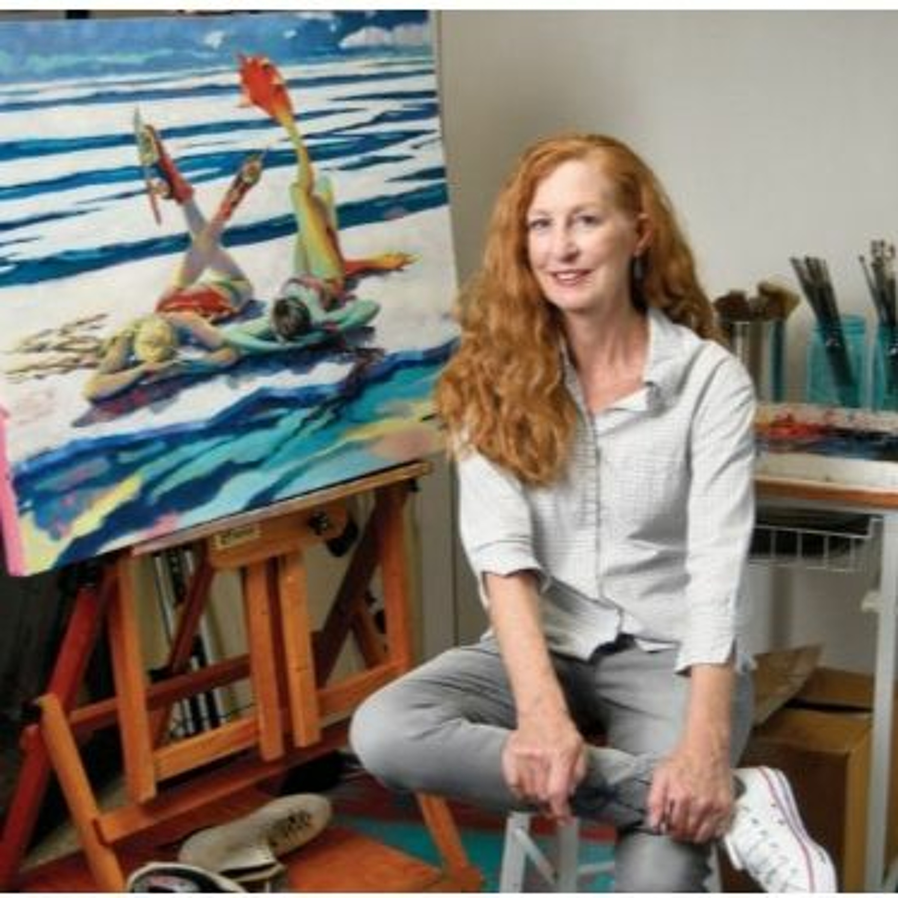 "Where We Talk Art" Show #94 Artist instructor Laura Pommier