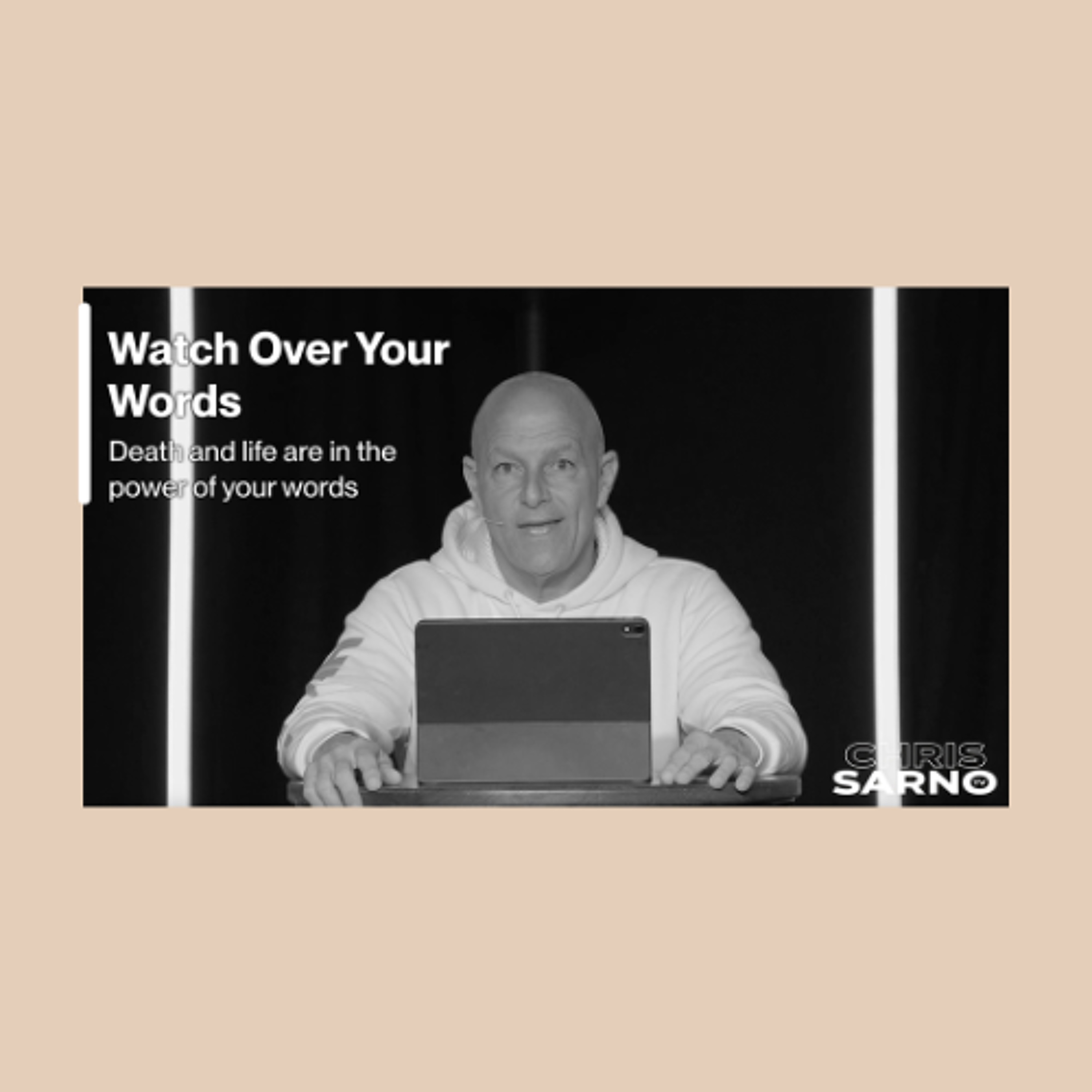 Watch Over Your Words | Chris Sarno TV episode artwork