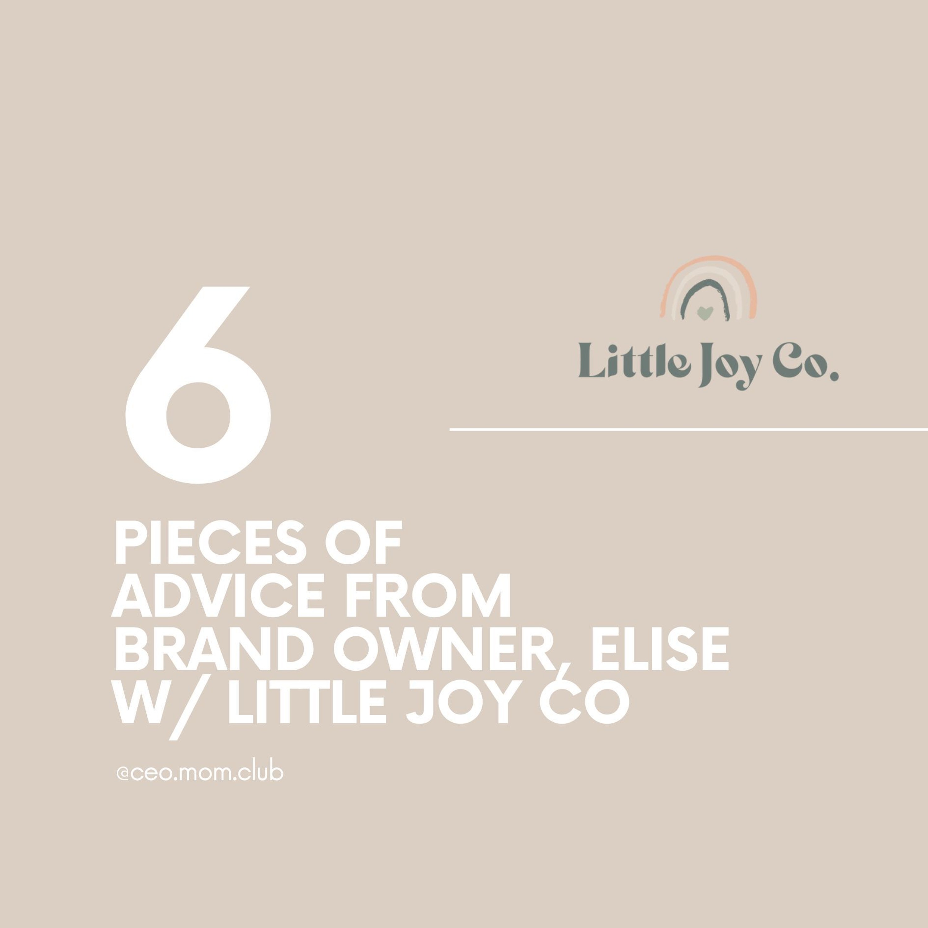 155. E-Commerce with Elise of Little Joy Co.