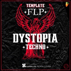 [FLP] DYSTOPIA -  Dark Techno Template | FL STUDIO | 130bpm (Vocal + Samples + Presets)