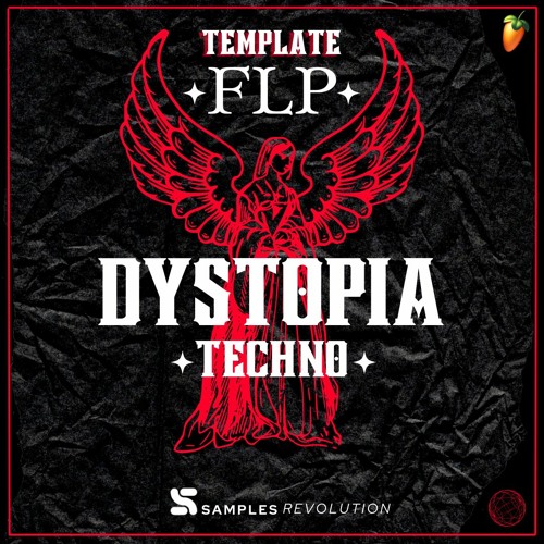 [FLP] DYSTOPIA -  Dark Techno Template | FL STUDIO | 130bpm (Vocal + Samples + Presets)
