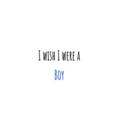 i wish i were a boy by mj