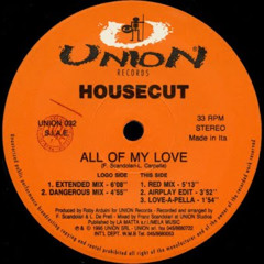 Housecut - All Of My Love (Parkzy's Techno Bootleg)