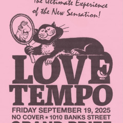 LOVE TEMPO AT GRAND PRIZE SEPT. 19 2025